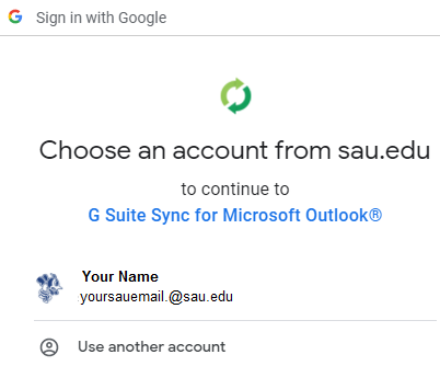 How do I set up my Google Workspace email using Microsoft Outlook?